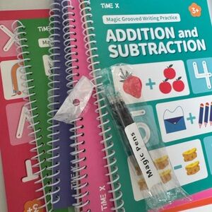 Timex Colorful Learning Workbook Set with Magic Pens